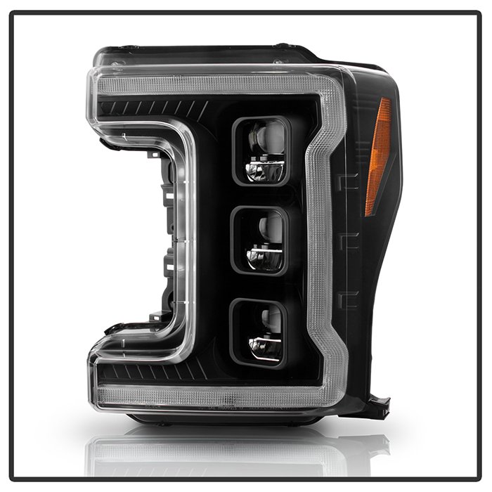 Ford F-250/F-350/F450 Super Duty 17-19 Full LED Headlights – (Factory Halogen Model Only) Sequential