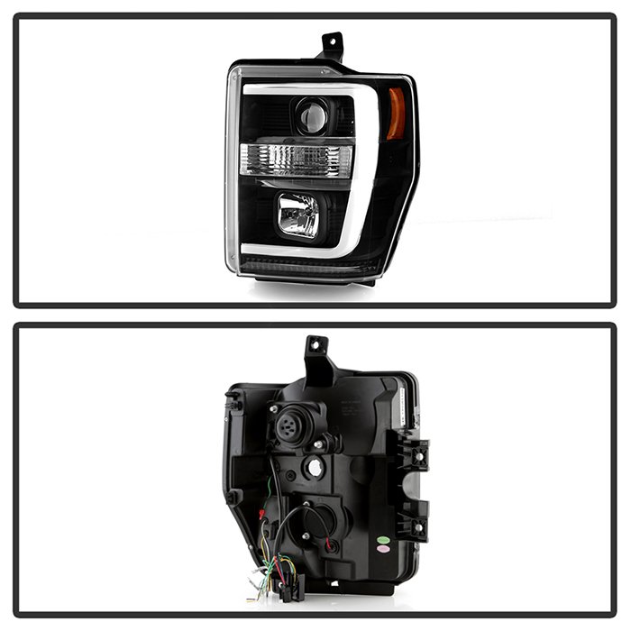 Ford F-250/350/450 Super Duty 2008-2010 Version 2 High-Power LED Module ( Low Beam ) Equipped Headlights