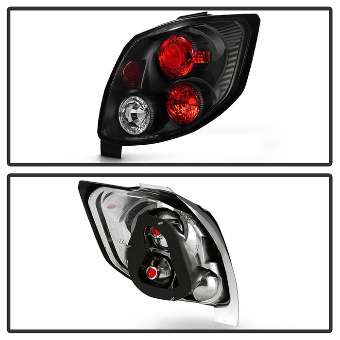 Toyota Matrix 03-05 Euro Style Tail Lights – Black