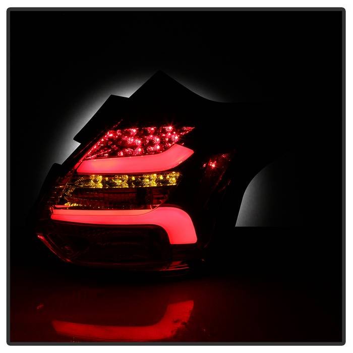 Ford Focus 12-14 5Dr Only ( Do not Fit 4Dr Sedan ) LED Tail Lights – Red Clear