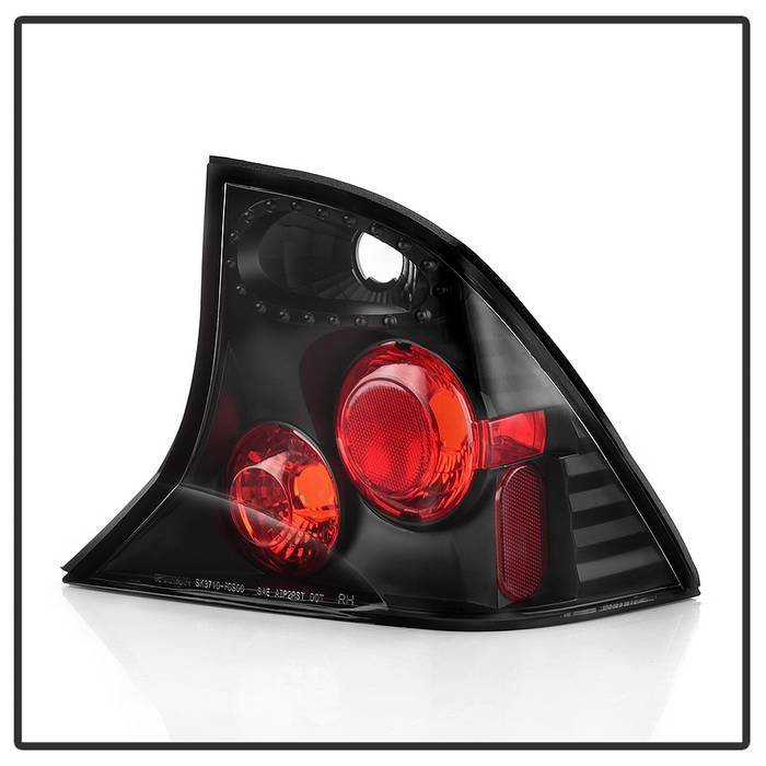 Ford Focus 00-04 4Dr Euro Style Tail Lights – Black