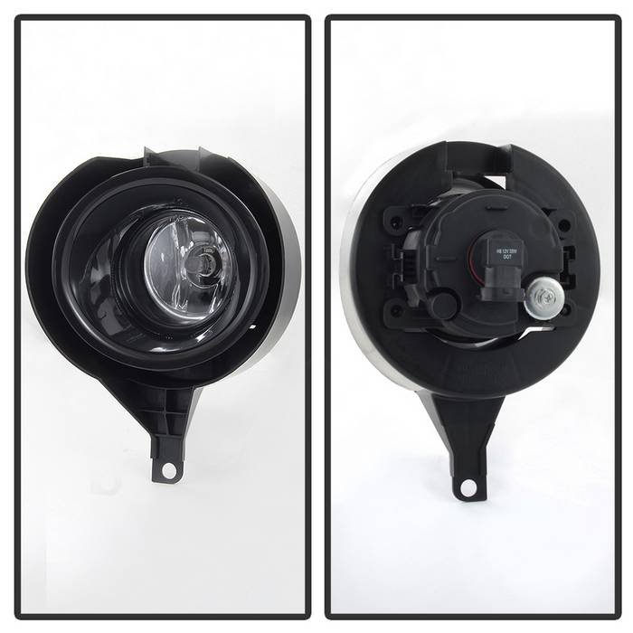 Nissan Frontier 05-16 Metal Chrome Bumper Models Only OEM Fog Lights w/Switch – Clear