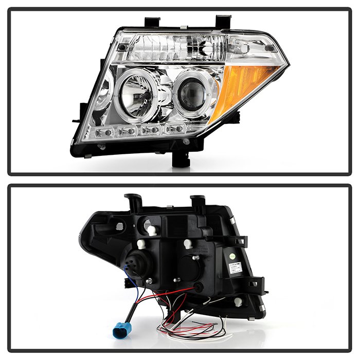 Nissan Frontier 05-08 / Nissan Pathfinder 05-07 Projector Headlights – LED Halo