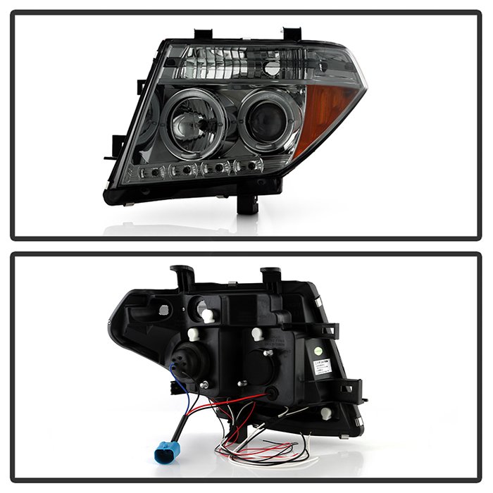Nissan Frontier 05-08 / Nissan Pathfinder 05-07 Projector Headlights – LED Halo
