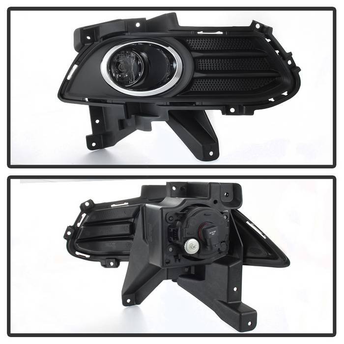 Ford Fusion 2013-2016 OEM Fog Lights W/Switch and Cover – Clear
