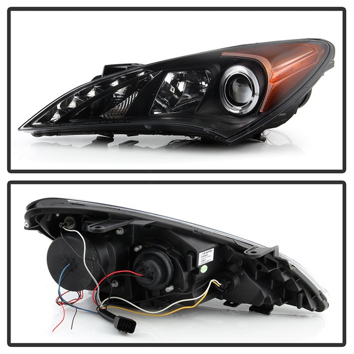 Hyundai Genesis 10-12 Projector Headlights – Halogen Model Only ( Not Compatible With Xenon/HID Model )
