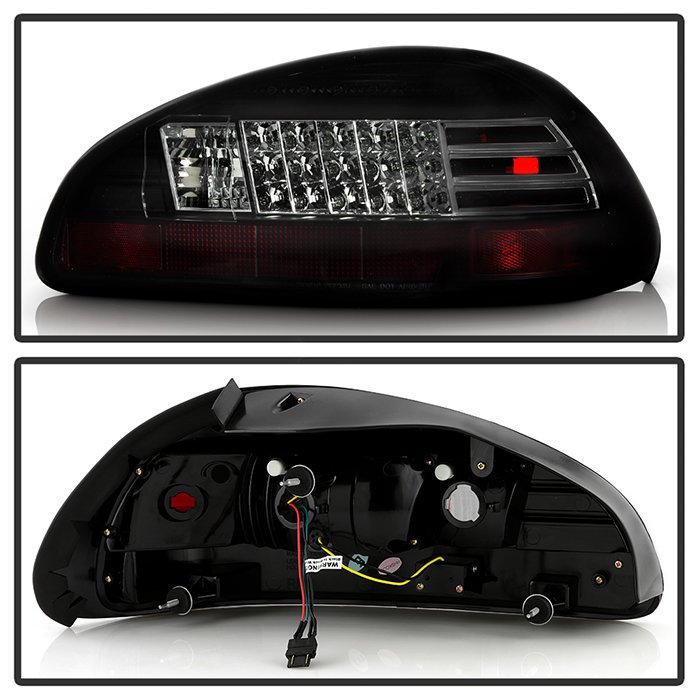 Pontiac Grand Prix 97-03 LED Tail Lights – Black Smoke
