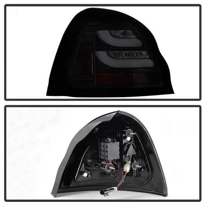 Pontiac Grand Prix 04-08 Light Bar LED Tail Light – Black Smoke