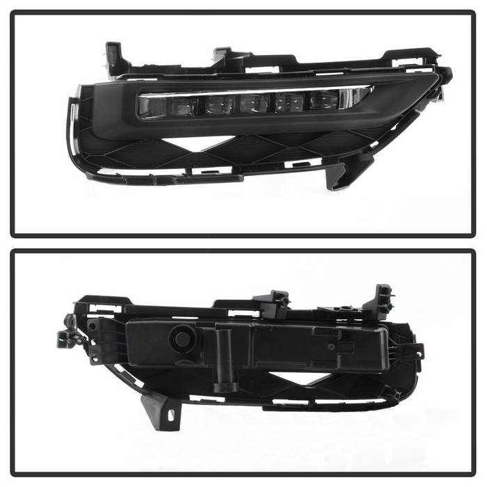 Honda Accord Coupe 2016-2017 OEM LED Fog Lights W/Switch- Clear