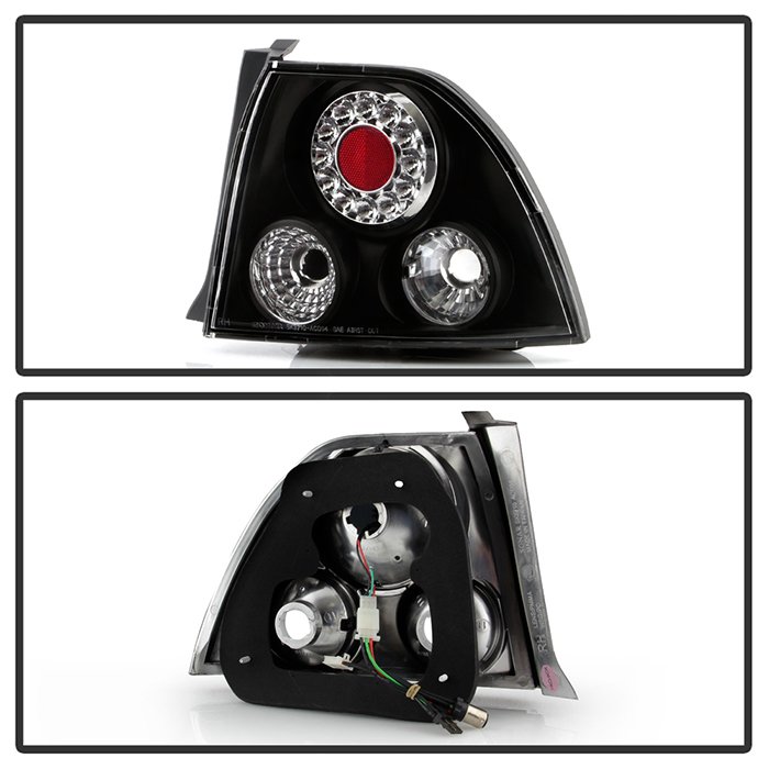 Honda Accord 94-95 LED Tail Lights – Black