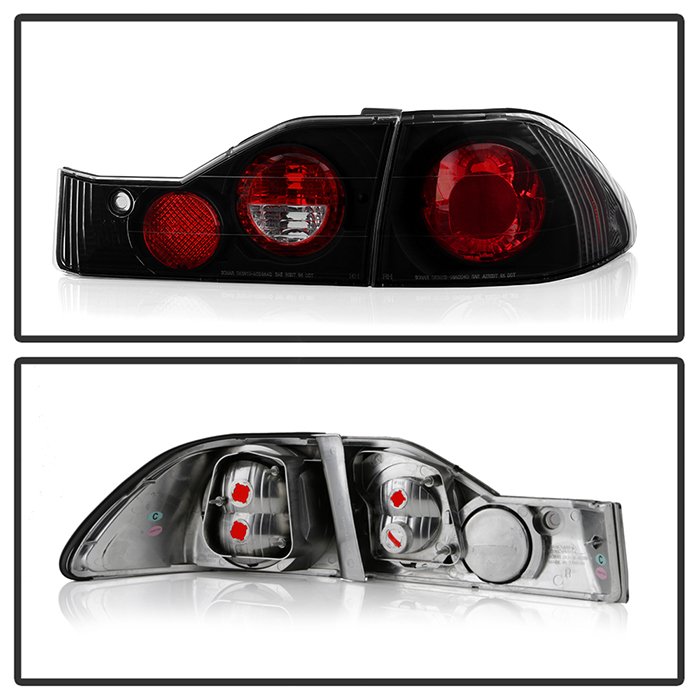 Honda Accord 98-00 4Dr Euro Style Tail Lights – Black