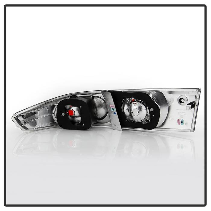 Honda Accord 03-05 4Dr Euro Style Tail Lights – Black