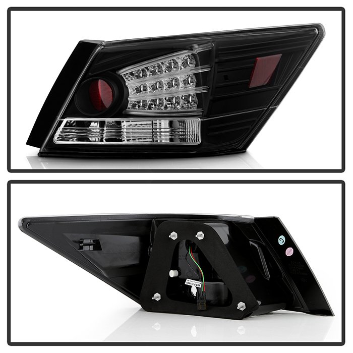 Honda Accord 08-12 4DR LED Tail Lights – Black