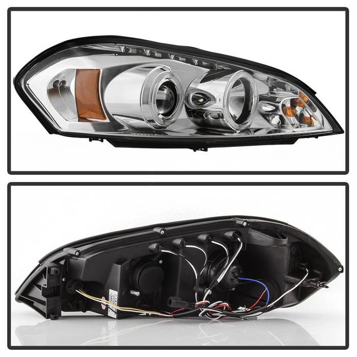 Chevy Impala 06-13 / Chevy Monte Carlo 06-07 – Projector Headlights – LED Halo