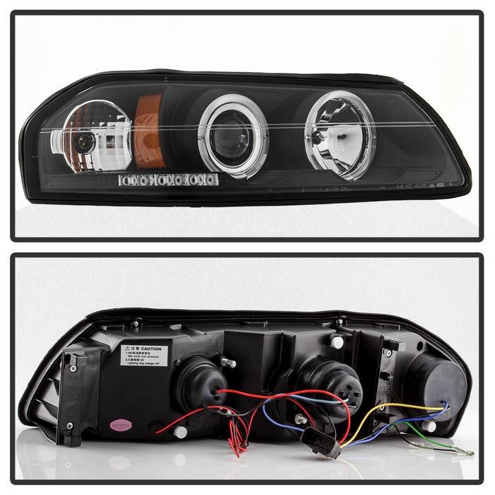 Chevy Impala 00-05 Projector Headlights – LED Halo – LED ( Replaceable LEDs )