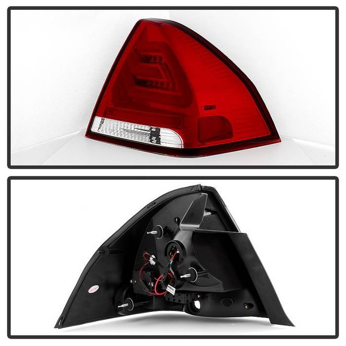Chevy Impala 06-13 / Impala Limited 14-16 LED Tail Lights – Red Clear