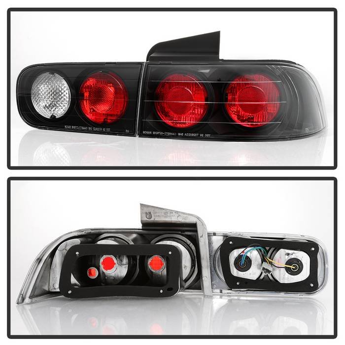 Acura Integra 94-01 4Dr Euro Style Tail Lights – Black