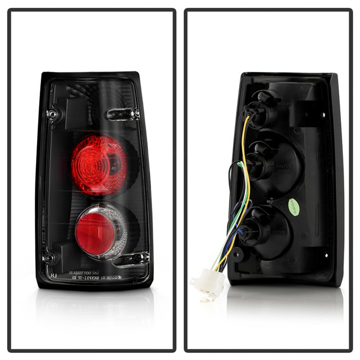 Isuzu Rodeo 91-97 / Isuzu Amigo 89-94 Euro Style Tail Lights – Black