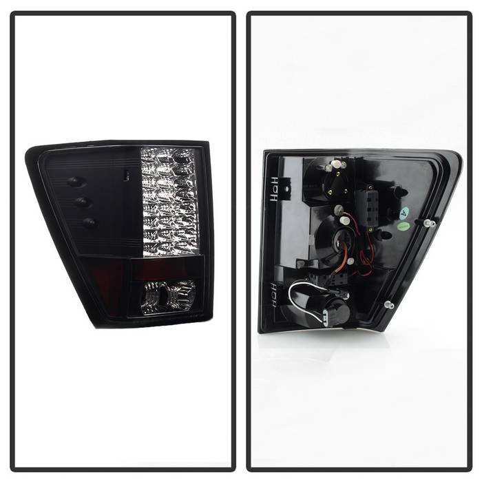 Jeep Grand Cherokee 07-10 LED Tail Lights – Black