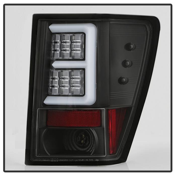 Jeep Grand Cherokee 07-10 Light Bar LED Tail Lights – Black