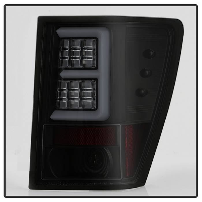 Jeep Grand Cherokee 07-10 Light Bar LED Tail Lights – Black Smoke