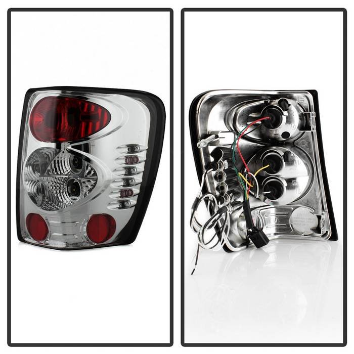 Jeep Grand Cherokee 99-04 Euro Style Tail Lights – Chrome