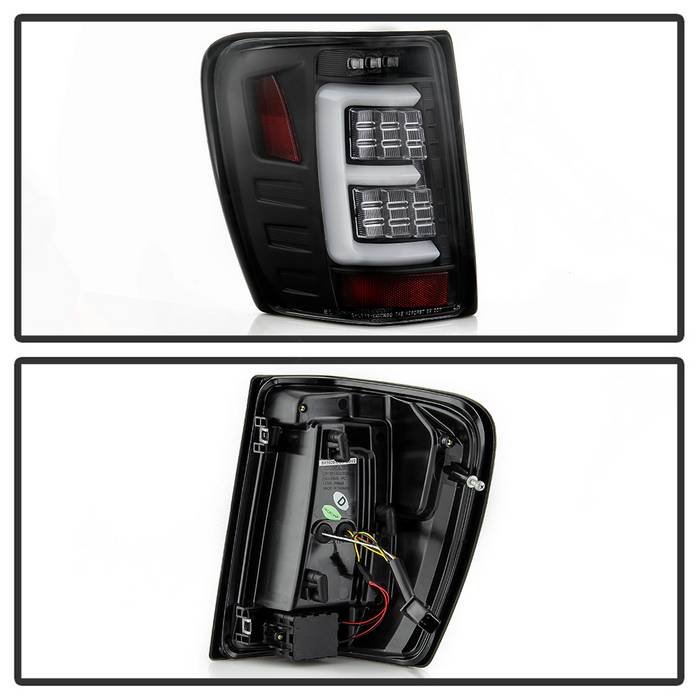 Jeep Grand Cherokee 99-04 Light Bar LED Tail Lights Version 3 – Black