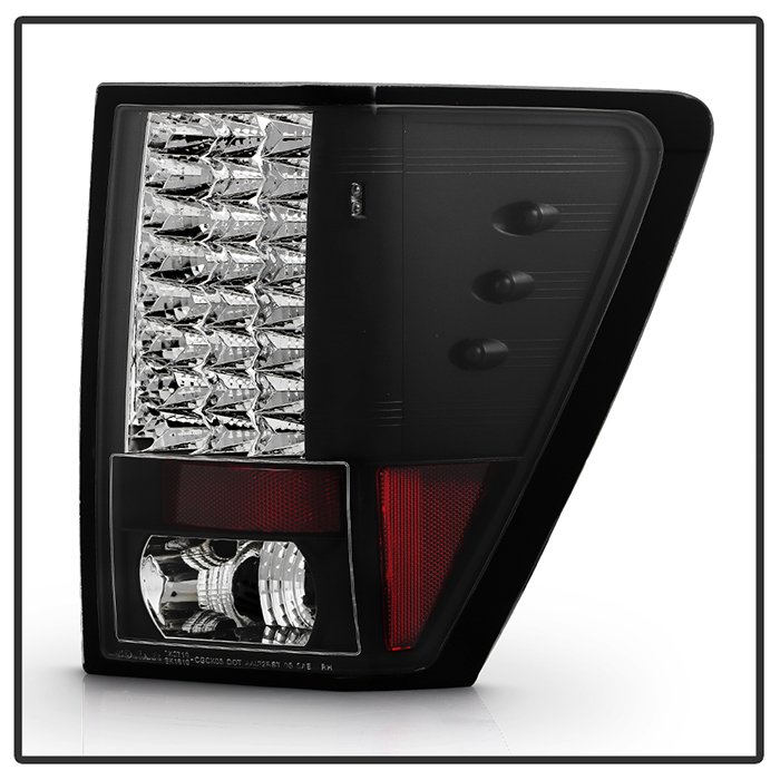 Jeep Grand Cherokee 05-06 LED Tail Lights – Black