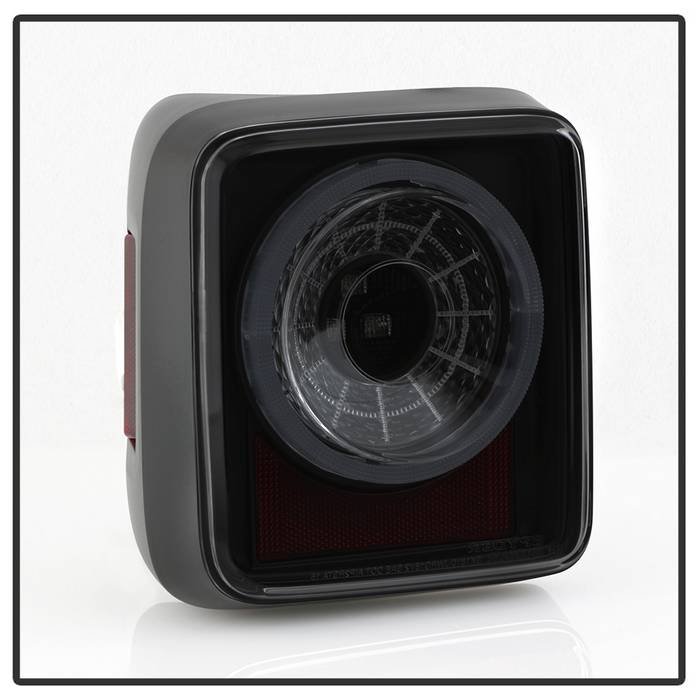 Jeep Wrangler 2019 – 2020 Full LED Tail Light – Sequential Turn Signal – Black Smoke