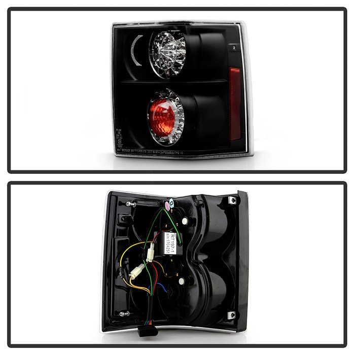 Land Rover Range Rover HSE 03-05 LED Tail Lights – Black