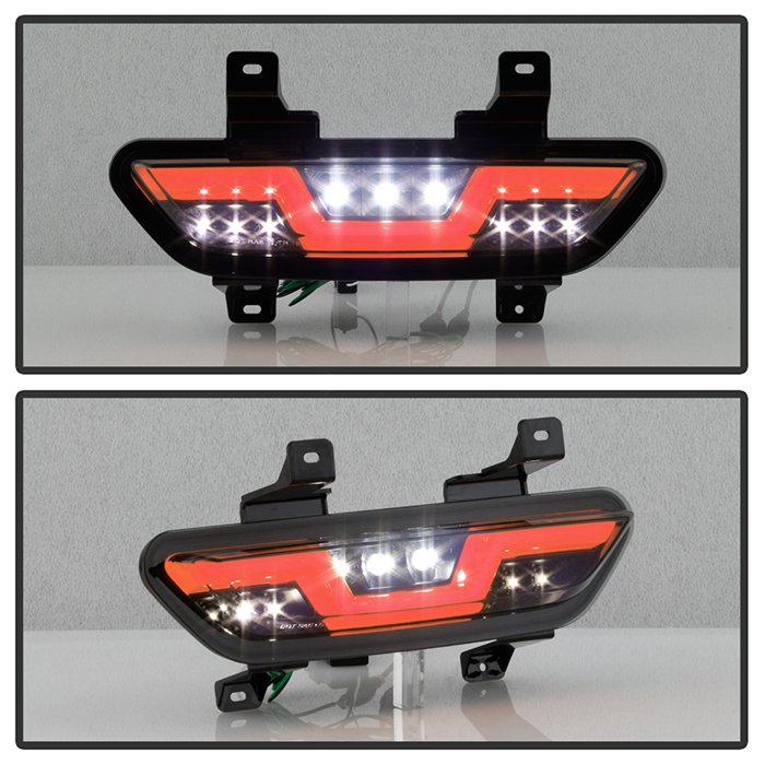 Ford Mustang 2015-2016 LED Reverse Lights – Black Smoke