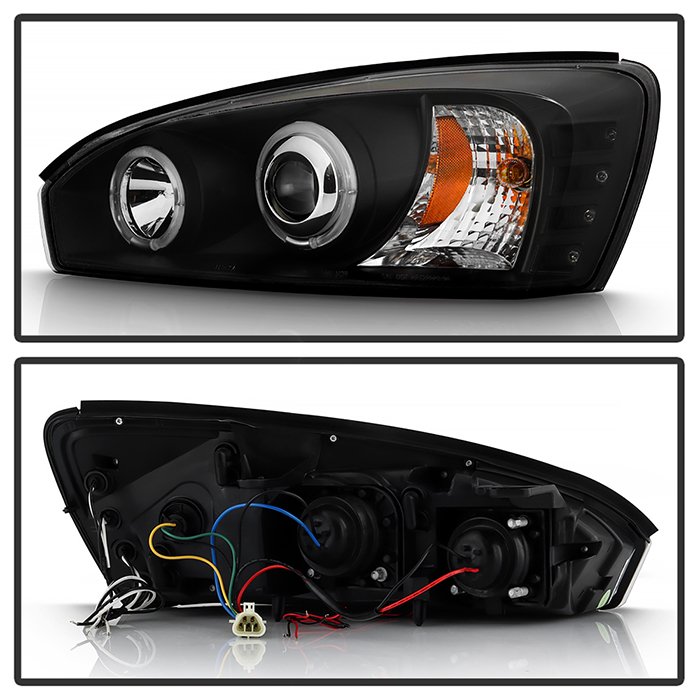 Chevy Malibu 04-07 Projector Headlights – LED Halo