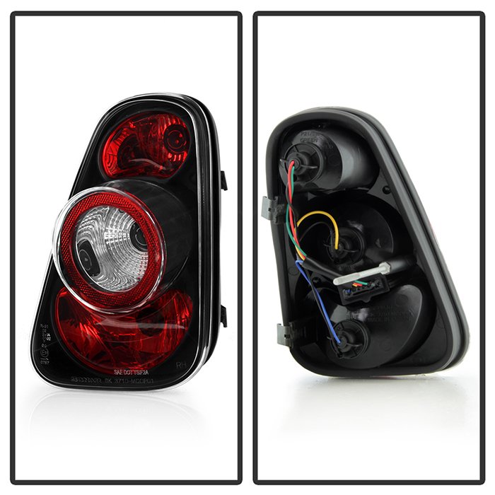 Mini Cooper 02-06 / Cooper Convertibles 05-08 Euro Style Tail Lights – Black
