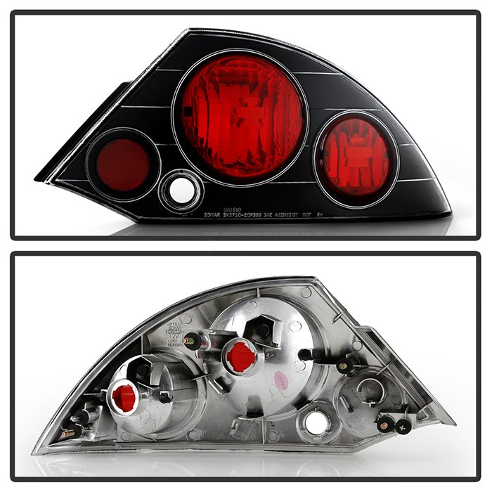 Mitsubishi Eclipse 00-02 Euro Style Tail Lights – Black