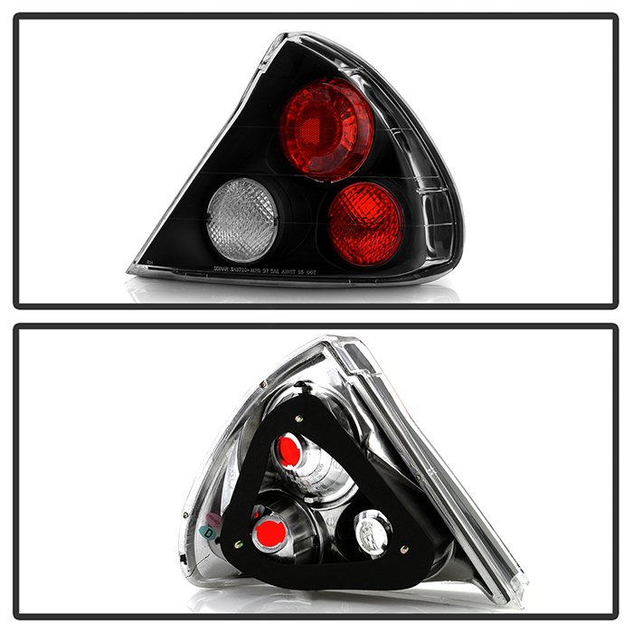Mitsubishi Mirage 99-02 2/4Dr Euro Style Tail Lights – Black