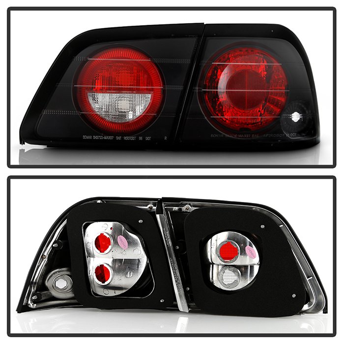 Nissan Maxima 97-99 Euro Style Tail Lights – Black