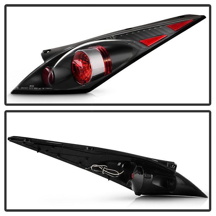 Nissan 350Z 03-05 Euro Style Tail Lights – Black