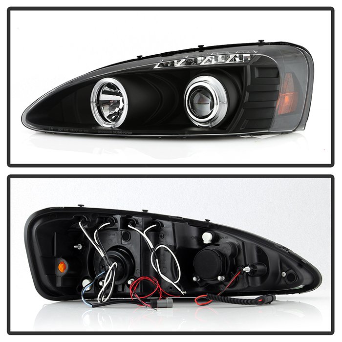Pontiac Grand Prix 04-08 Projector Headlights – LED Halo – LED ( Replaceable LEDs )
