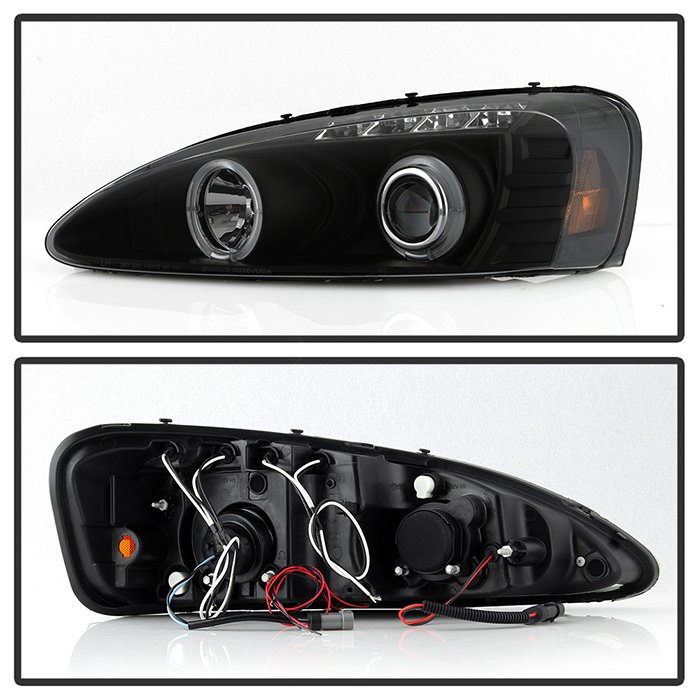 Pontiac Grand Prix 04-08 Projector Headlights – LED Halo – LED ( Replaceable LEDs )