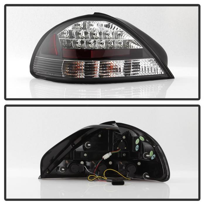 Pontiac Grand AM 99-05 LED Tail Lights – Black