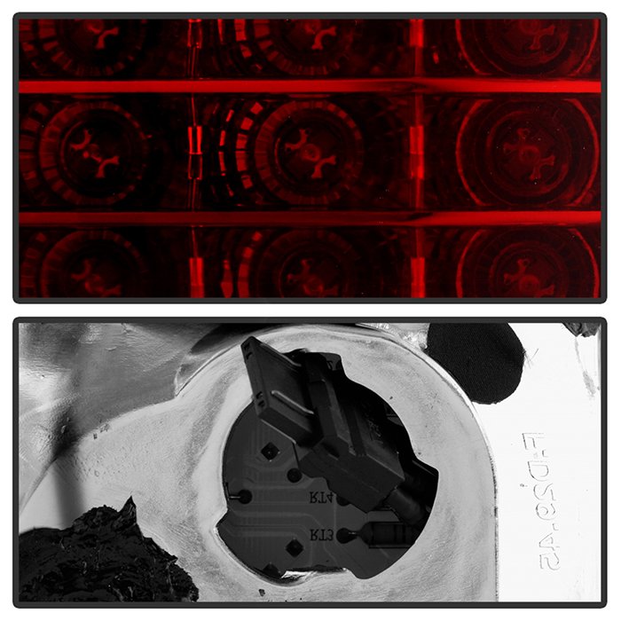 Ford Ranger 01-05 LED Tail Lights – Red Smoke