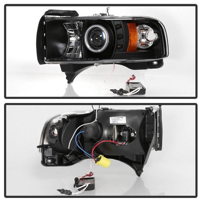 Dodge Ram 1500 94-01 / Ram 2500/3500 94-02 / 99-01 Ram Sport – Projector Headlights