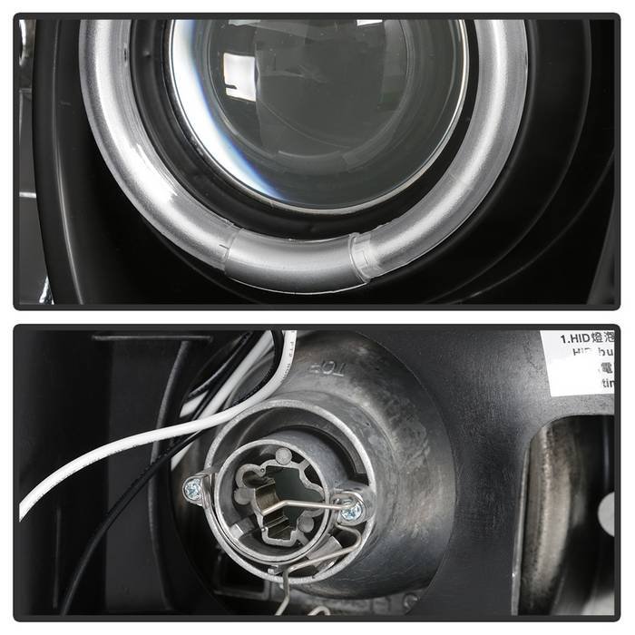 Dodge Ram 1500 94-01 / Ram 2500/3500 94-02 / 99-01 Ram Sport – Projector Headlights – LED Halo – LED ( Replaceable LEDs )