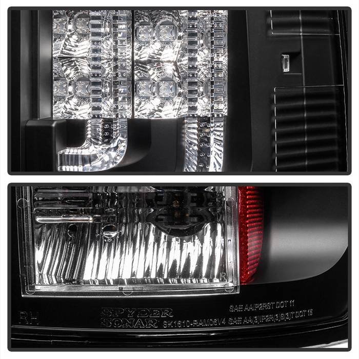 Dodge Ram 02-06 1500 / Ram 2500/3500 03-06 Version 2 LED Tail Light – Black
