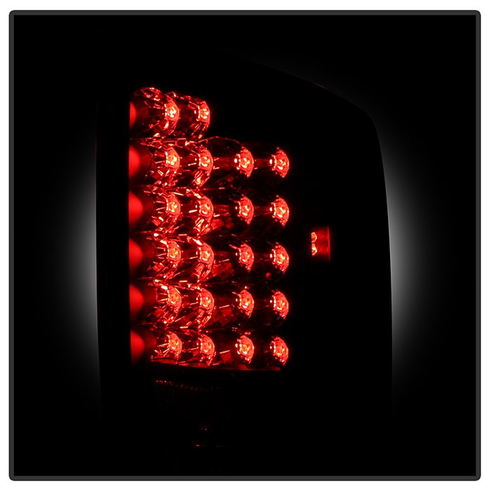 Dodge Ram 07-08 1500 / Ram 07-09 2500/3500 LED Tail Lights – Black