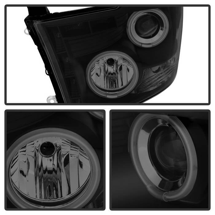 Dodge Ram 1500 09-18 / Ram 2500/3500 10-19 Projector Headlights – Halogen Model Only ( Not Compatible With Factory Projector