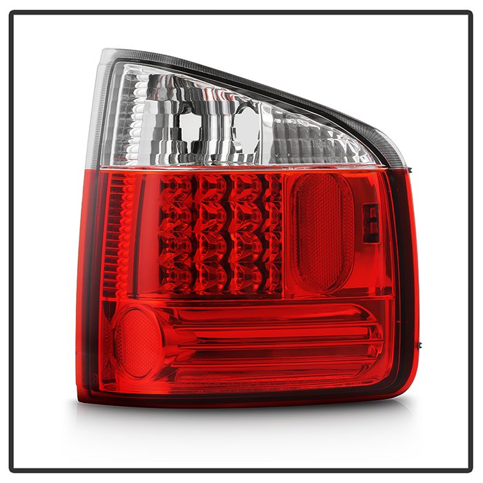 Chevy S10 94-04 / GMC Sonoma 94-04 / Isuzu Hombre 96-00 LED Tail Lights – Red Clear