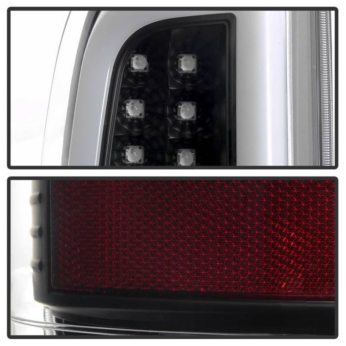 Ford Super Duty F-250/ F-350/ F-450 08-16 Version 3 Light Bar LED Tail Lights – Black