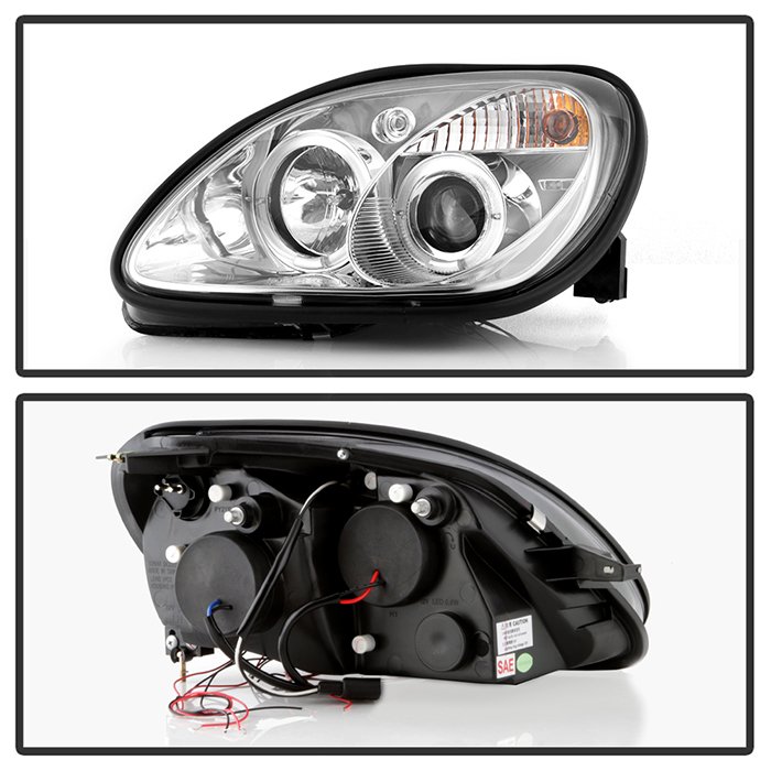 Mercedes Benz SLK 98-04 1PC Projector Headlights – Halogen Model Only ( Not Compatible With Xenon/HID Model )