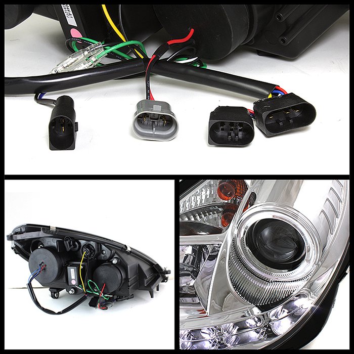 Mercedes Benz SLK 05-10 Projector Headlights – Halogen Model Only ( Not Compatible With Xenon/HID Model )